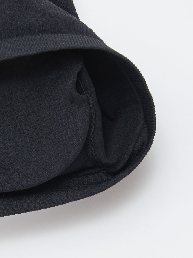 pack de 2 bandeaus de canalé sin costuras Blanco - Kiabi