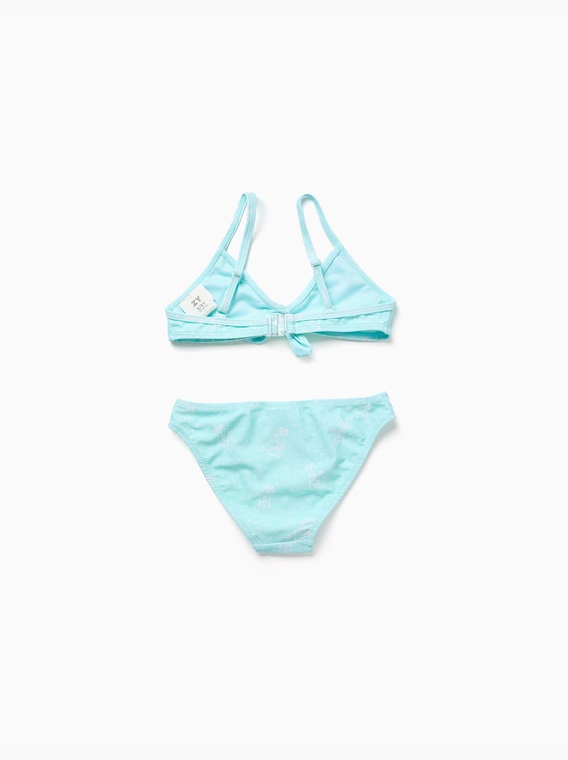 Pack de 2 bikinis con lazo decorativo Azul claro - Kiabi