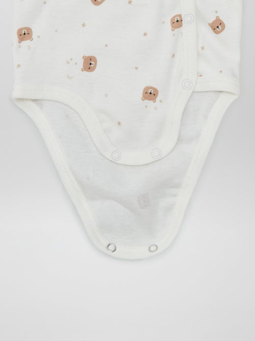 Pack de 2 bodies - colección de fácil colocación - Kiabi