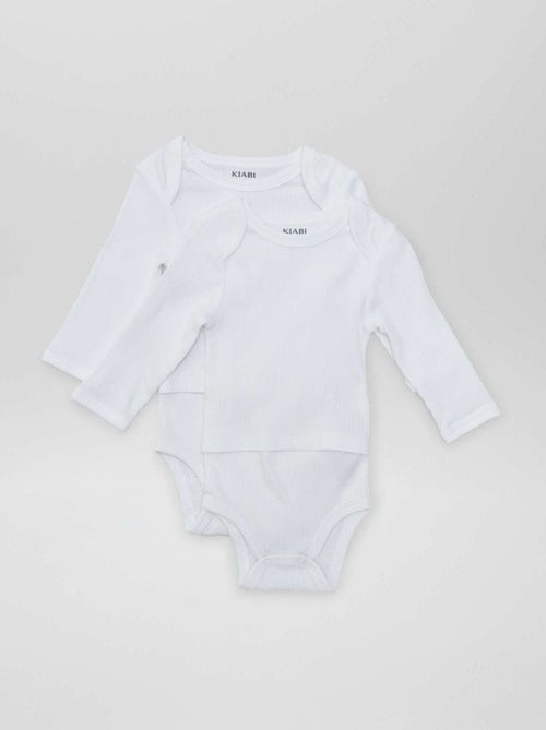 Pack de 2 bodies - colección fácil de poner - Kiabi