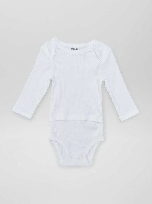 Pack de 2 bodies - colección fácil de poner - Kiabi