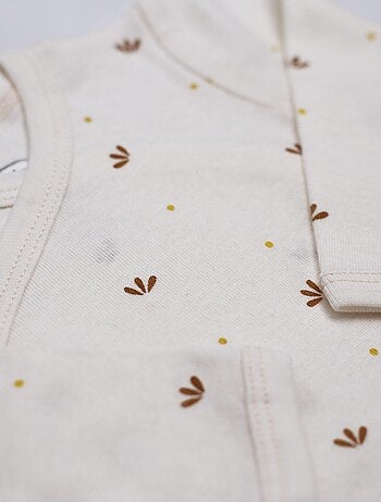 Pack de 2 bodies bebé mangas largas - Mini nous