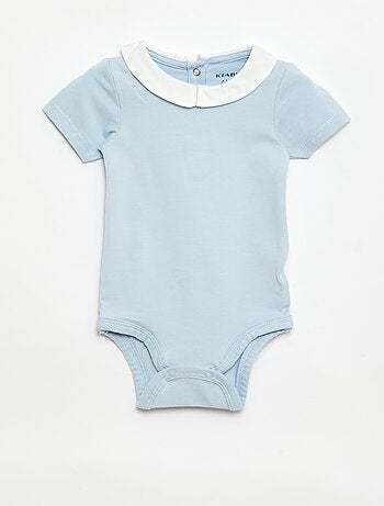 Pack de 2 bodies con cuello Claudine