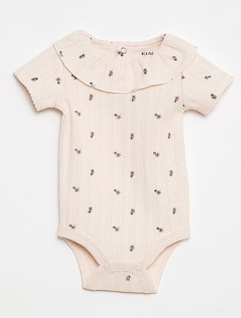 Pack de 2 bodies con cuello volante