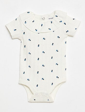 Pack de 2 bodies con cuello volante