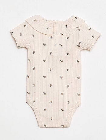 Pack de 2 bodies con cuello volante