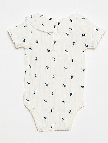 Pack de 2 bodies con cuello volante