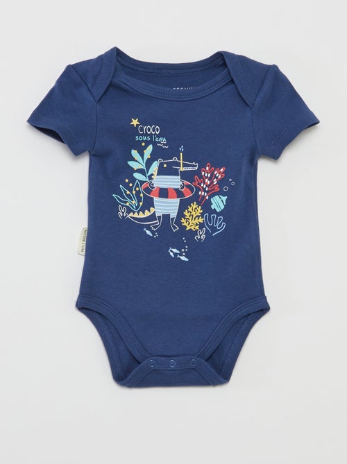 Pack de 2 bodies con estampado - Kiabi