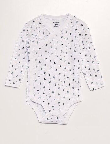 Pack de 2 bodies con forma cruzada