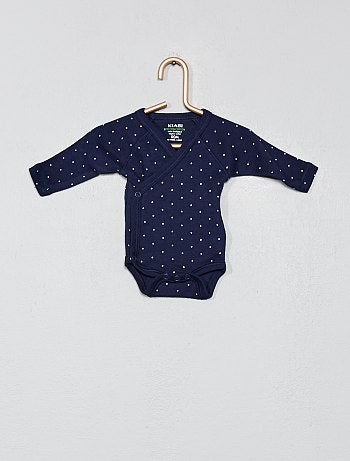 Pack de 2 bodies de algodón orgánico puro - Kiabi