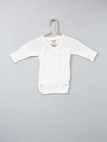 Pack de 2 bodies de algodón orgánico puro - Kiabi