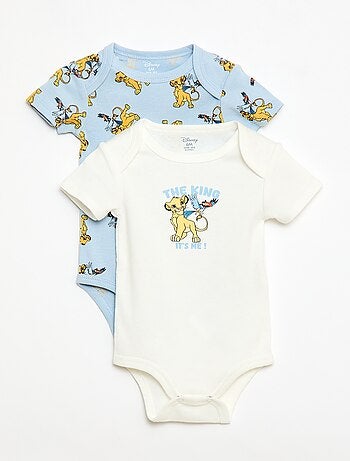 Pack de 2 bodies de manga corta 'Disney' 'Marie'