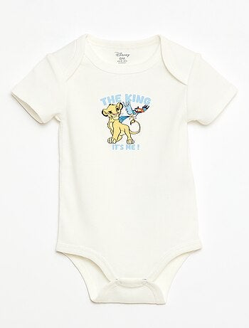 Pack de 2 bodies de manga corta 'Disney' 'Marie'