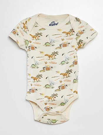 Pack de 2 bodies de manga corta 'Jurassic Park' 'Universal'