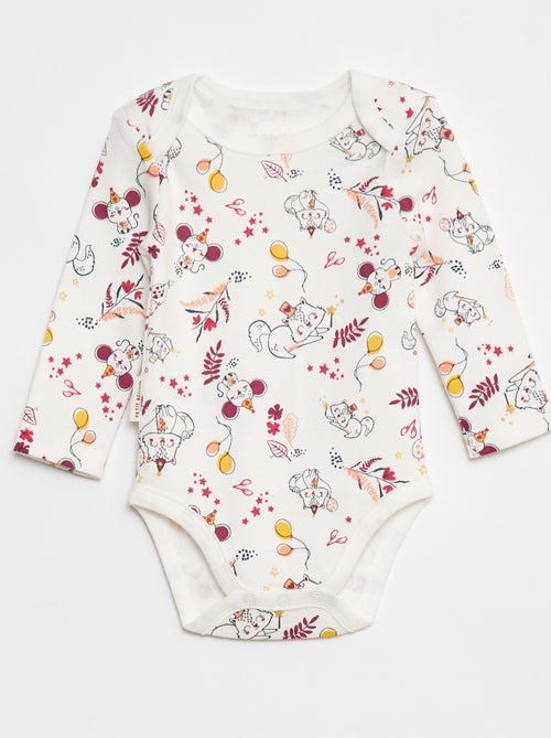 Pack de 2 bodies de manga larga - 2 piezas - Kiabi