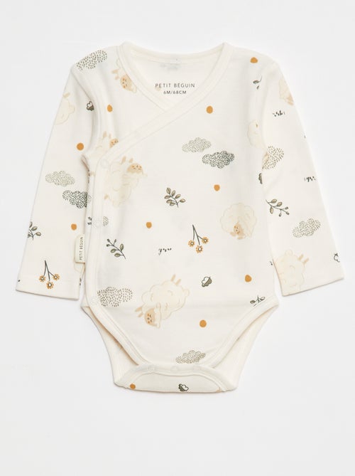 Pack de 2 bodies de manga larga - 2 piezas - Kiabi