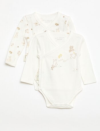 Pack de 2 bodies de manga larga