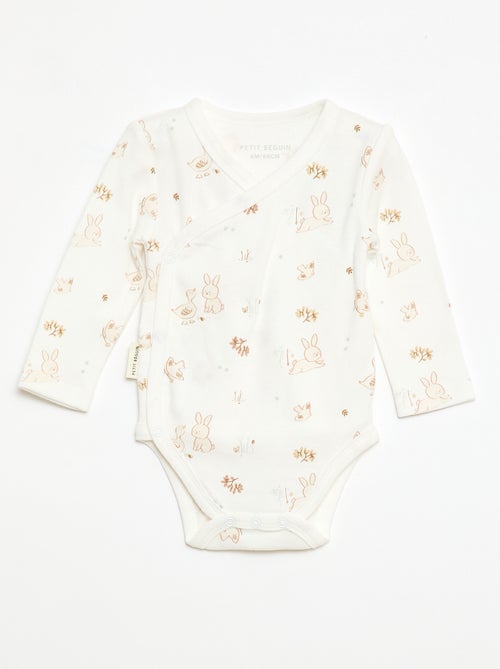 Pack de 2 bodies de manga larga - Kiabi