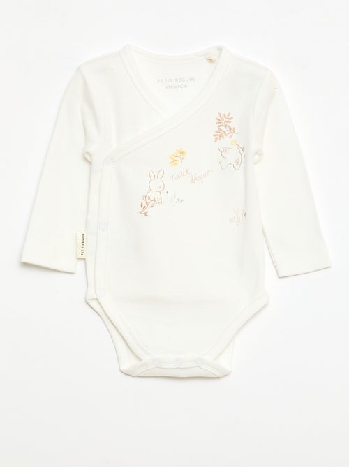 Pack de 2 bodies de manga larga - Kiabi