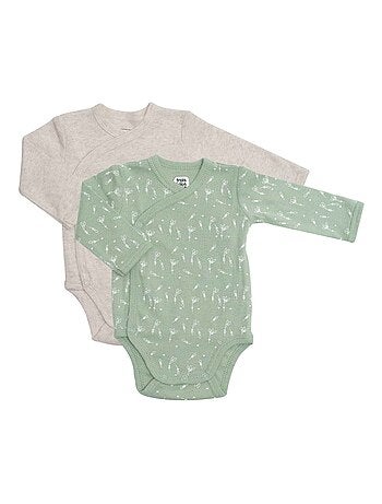 Pack de 2 bodies de manga larga