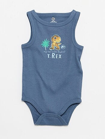 Pack de 2 bodies de tirantes 'Jurassic World'