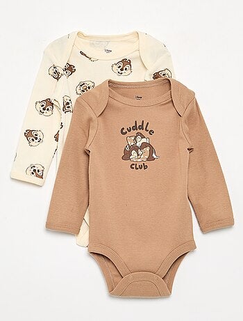 Pack de 2 bodies 'Disney' 'Chip y Dale'