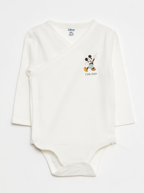 Pack de 2 bodies 'Disney' 'Mickey' - Kiabi