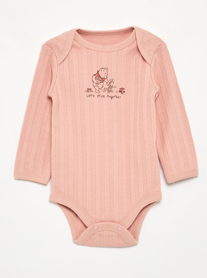 Pack de 2 bodies 'Disney' Rosa - Kiabi