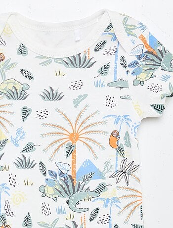 Pack de 2 bodies estampados 'Petit Béguin'
