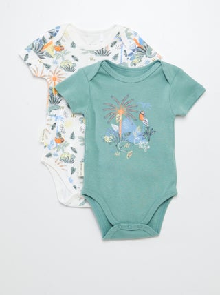 Pack de 2 bodies estampados 'Petit Béguin'