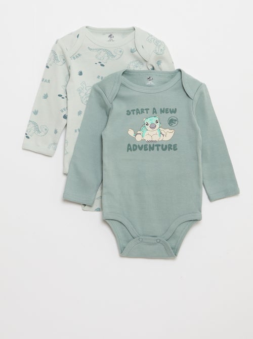 Pack de 2 bodies 'Jurassic Park' - Kiabi