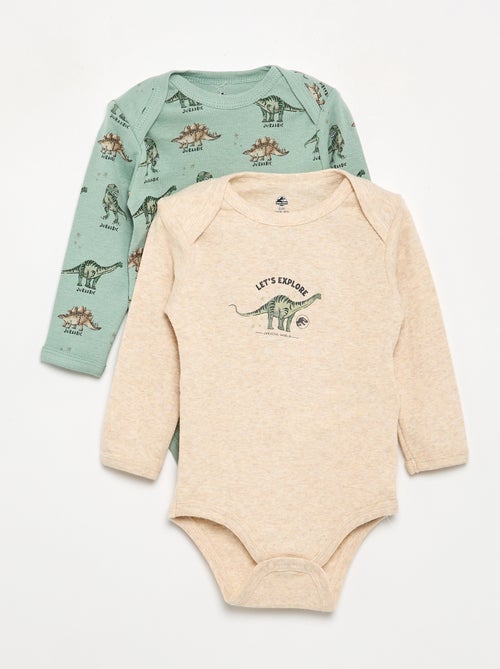 Pack de 2 bodies 'Jurassic world' - Kiabi