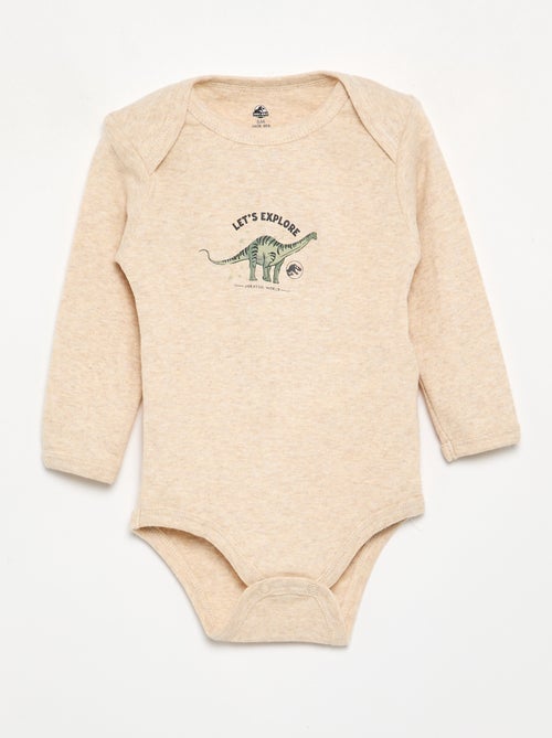 Pack de 2 bodies 'Jurassic world' - Kiabi