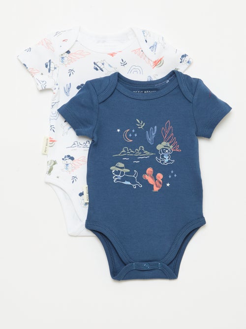 Pack de 2 bodies 'Petit Béguin' - Kiabi Pack de 2 bodies 'Petit Béguin' - Kiabi