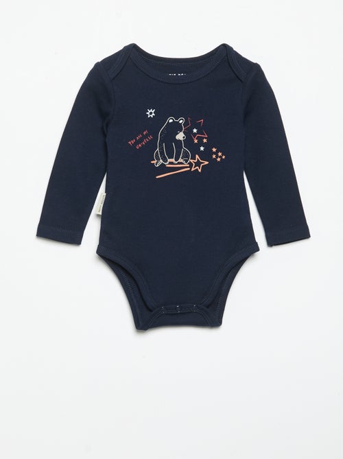 Pack de 2 bodies 'Petit Béguin' - Kiabi Pack de 2 bodies 'Petit Béguin' - Kiabi