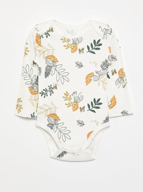 Pack de 2 bodies 'Petit Béguin' - Kiabi