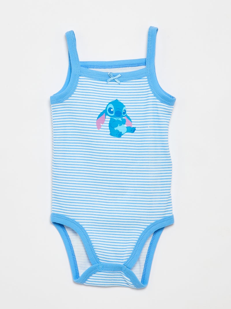 Pack de 2 bodies sin mangas 'Disney' Azul - Kiabi