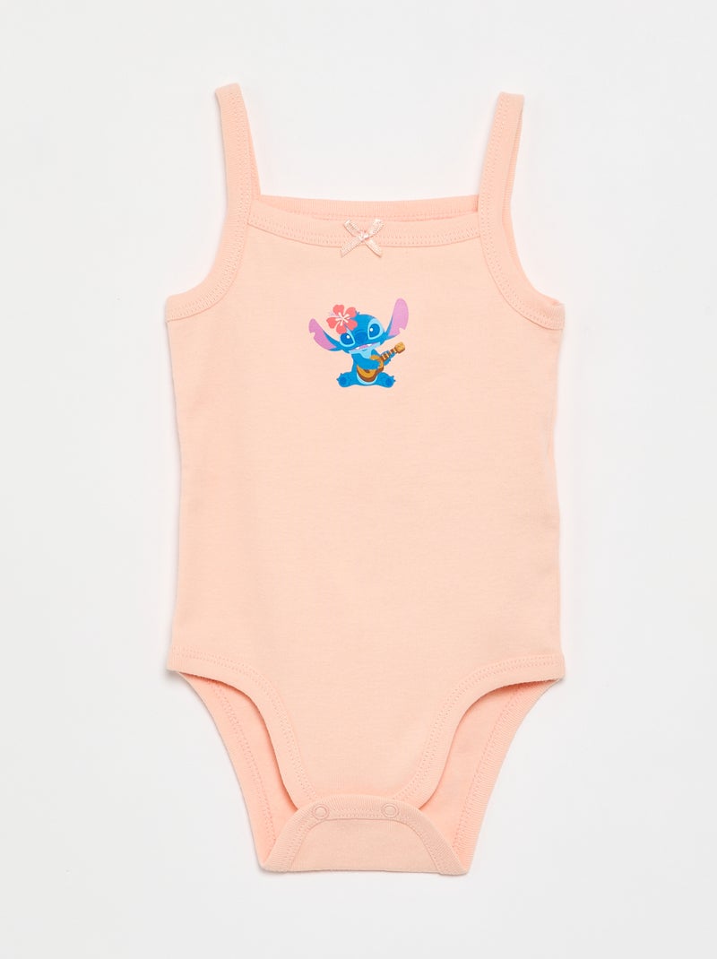 Pack de 2 bodies sin mangas 'Disney' Blanco - Kiabi