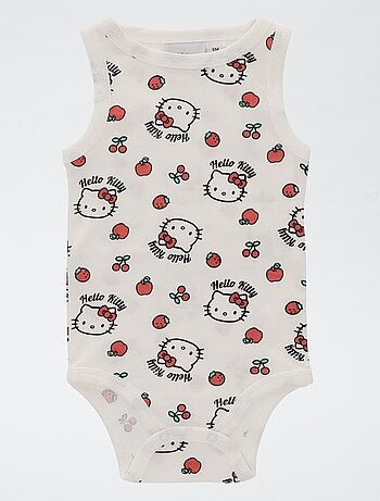 Pack de 2 bodies sin mangas 'Hello Kitty'