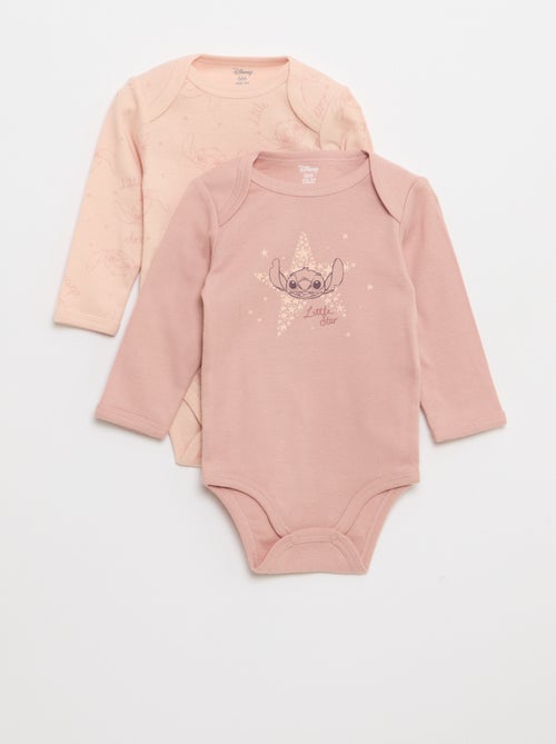 Pack de 2 bodies 'Stitch' 'Disney' - Kiabi