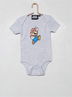 Pack de 2 bodies 'Super Mario' - Kiabi
