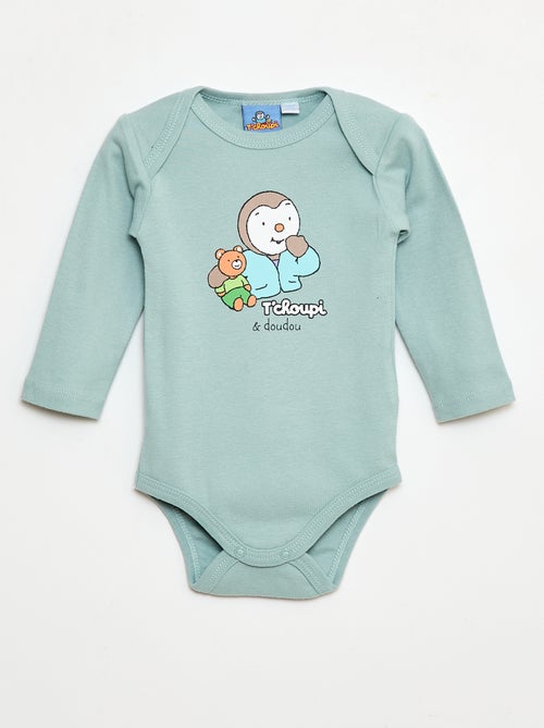 Pack de 2 bodies 'Tchoupi' - Kiabi