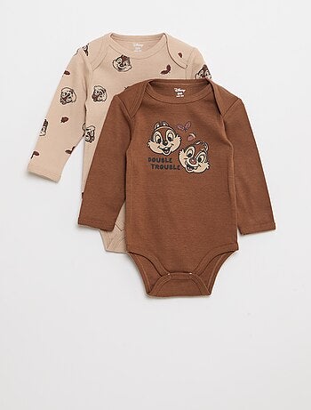 Pack de 2 bodies 'Tic y Tac' 'Disney'