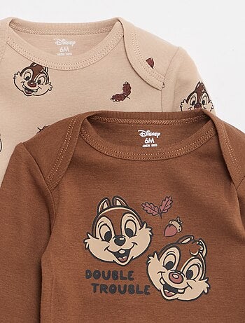 Pack de 2 bodies 'Tic y Tac' 'Disney'
