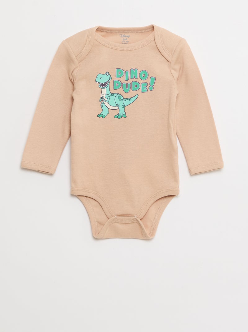 Pack de 2 bodies 'Toy Story' 'Disney' Beige - Kiabi
