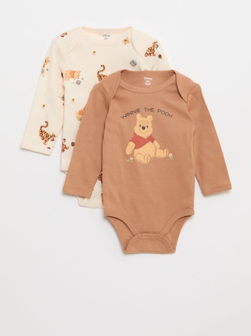 Pack de 2 bodies 'Winnie' 'Disney' - Kiabi