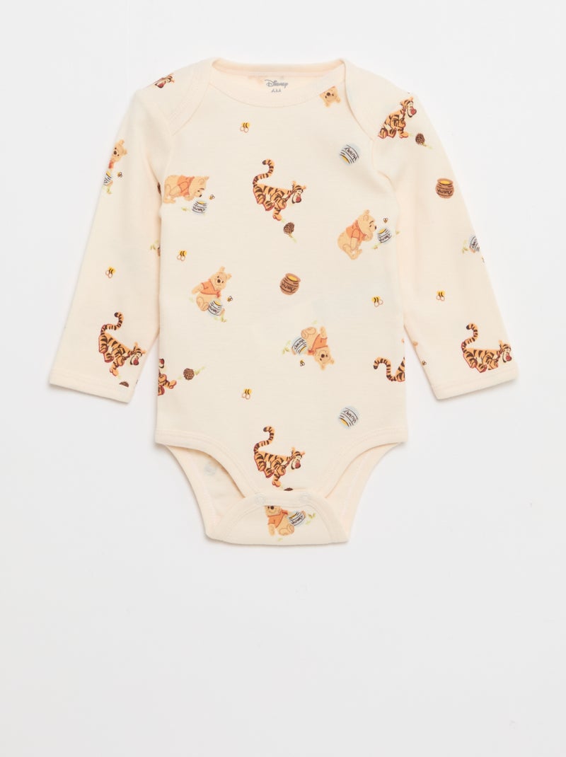 Pack de 2 bodies 'Winnie' 'Disney' Blanco - Kiabi