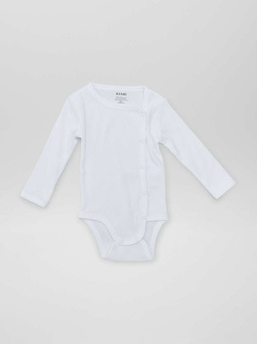 Pack de 2 bodis - colección fácil de poner - Kiabi Pack de 2 bodis - colección fácil de poner - Kiabi