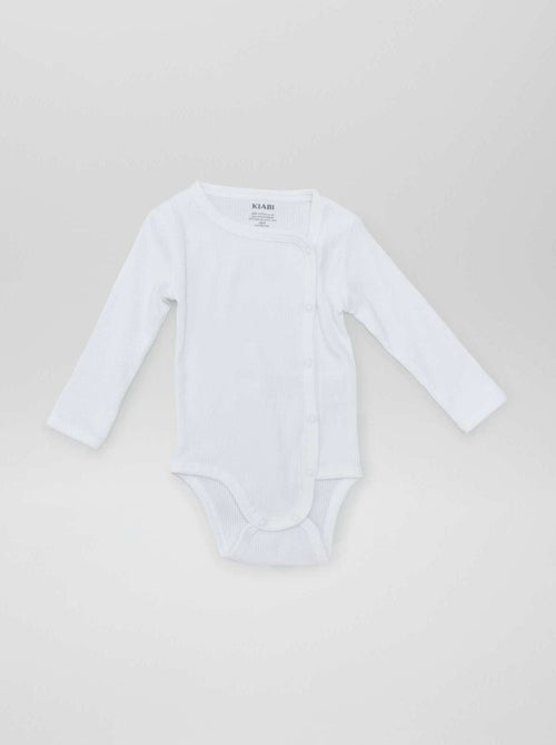 Pack de 2 bodis - colección fácil de poner - Kiabi Pack de 2 bodis - colección fácil de poner - Kiabi