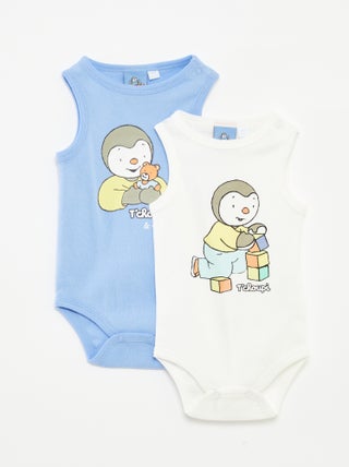 Pack de 2 bodis 'Chupi'